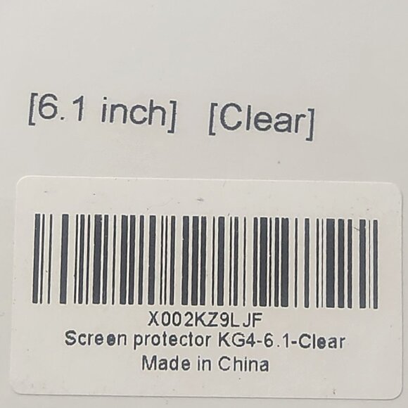 Mkeke Compatible with iPhone 12 Screen Protector Tempered Glass Screen Protector - Picture 3 of 5